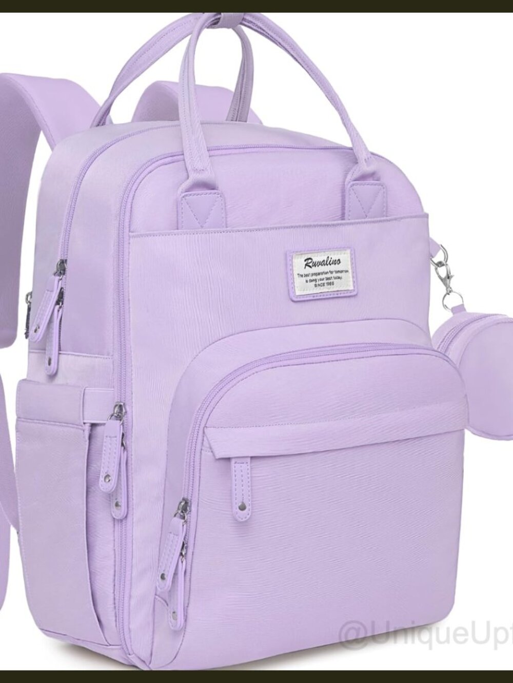 Diaper Bag Backpack Waterproof 25L with Changing Pad and Pacifier Case